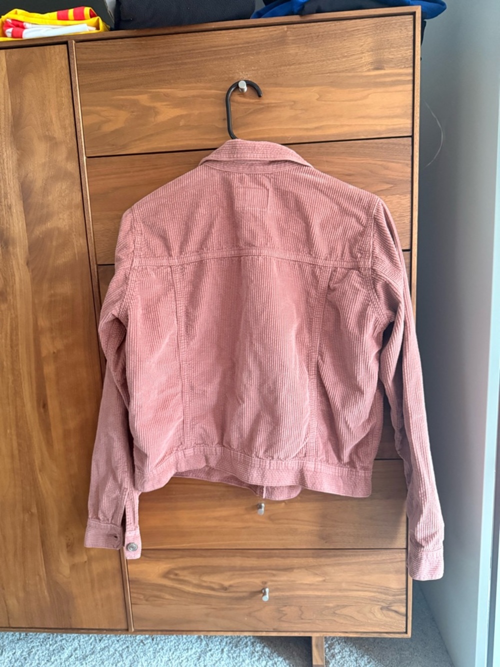 AMERICAN EAGLE WOMEN BROWN CORDUROY TRUCKER JACKET Size M - Picture 8 of 8